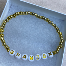 Load image into Gallery viewer, Custom Name Bracelet Set