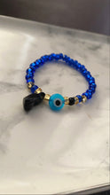 Load image into Gallery viewer, Azabache Baby/Toddler Evil Eye Bracelet
