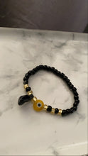Load image into Gallery viewer, Azabache Baby/Toddler Evil Eye Bracelet