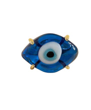 Load image into Gallery viewer, Evil Eye Heart Ring
