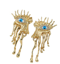 Load image into Gallery viewer, Evil Eye Elegant Earrings
