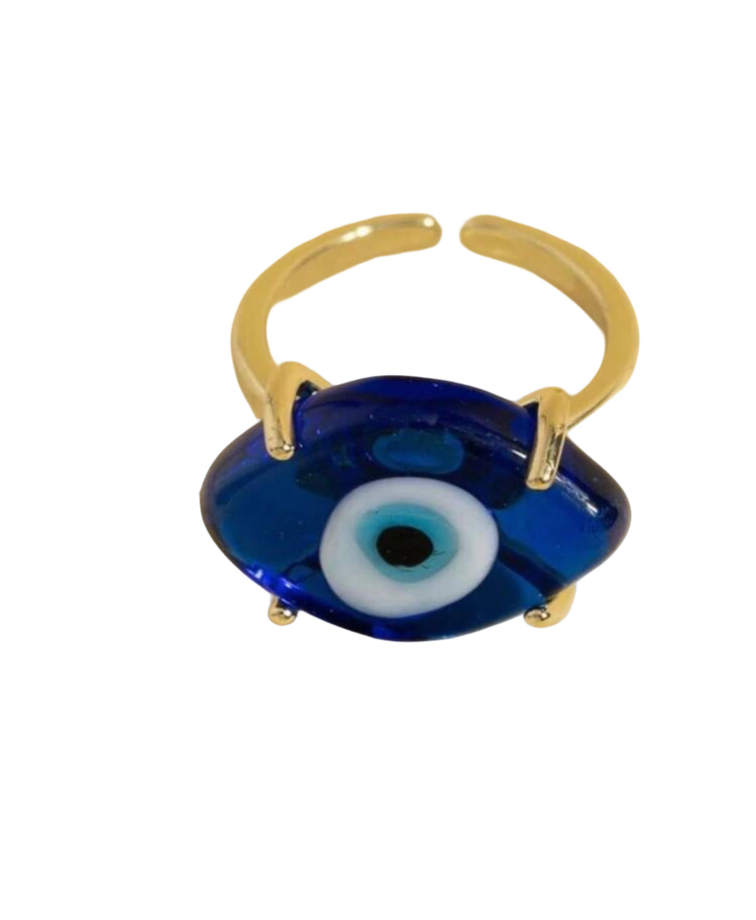 Evil Eye Heart Ring