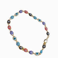 Load image into Gallery viewer, Colorful Evil Eye Bracelet
